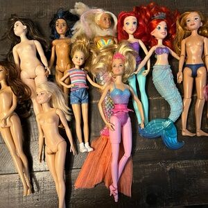 Barbie Doll Set from 2000s